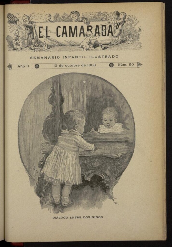 Miniatura de El Camarada : semanario infantil ilustrado del 13 de octubre de 1888, nº 50