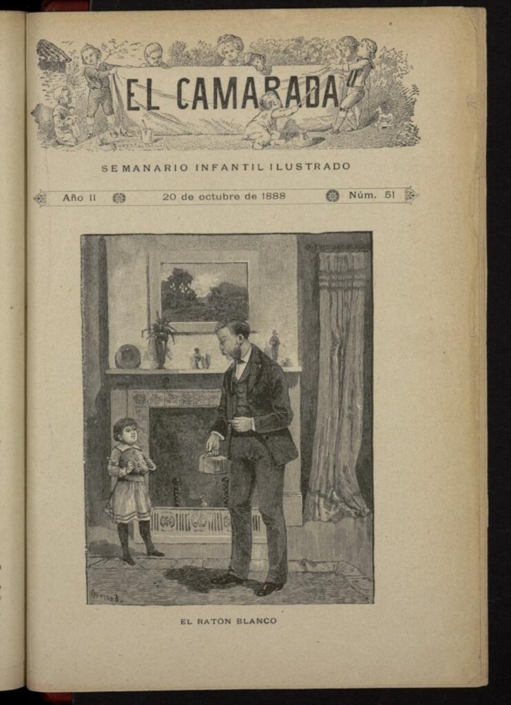 Miniatura de El Camarada : semanario infantil ilustrado del 20 de octubre de 1888, nº 51