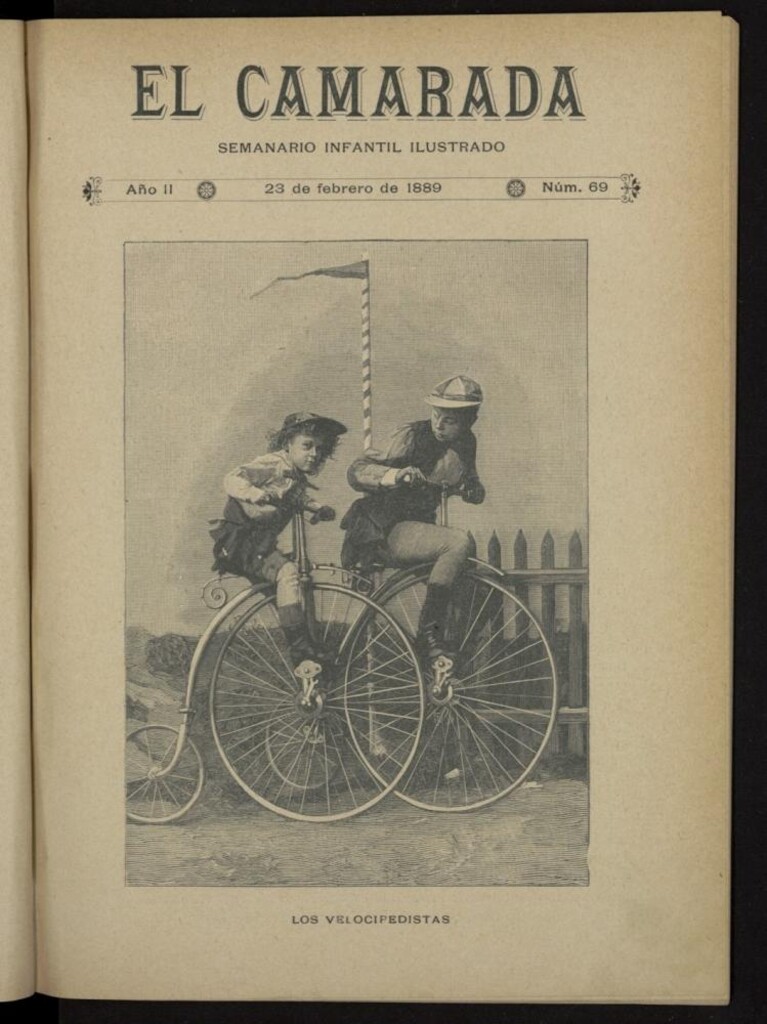 Miniatura de El Camarada : semanario infantil ilustrado del 23 de febrero de 1889, nº 69