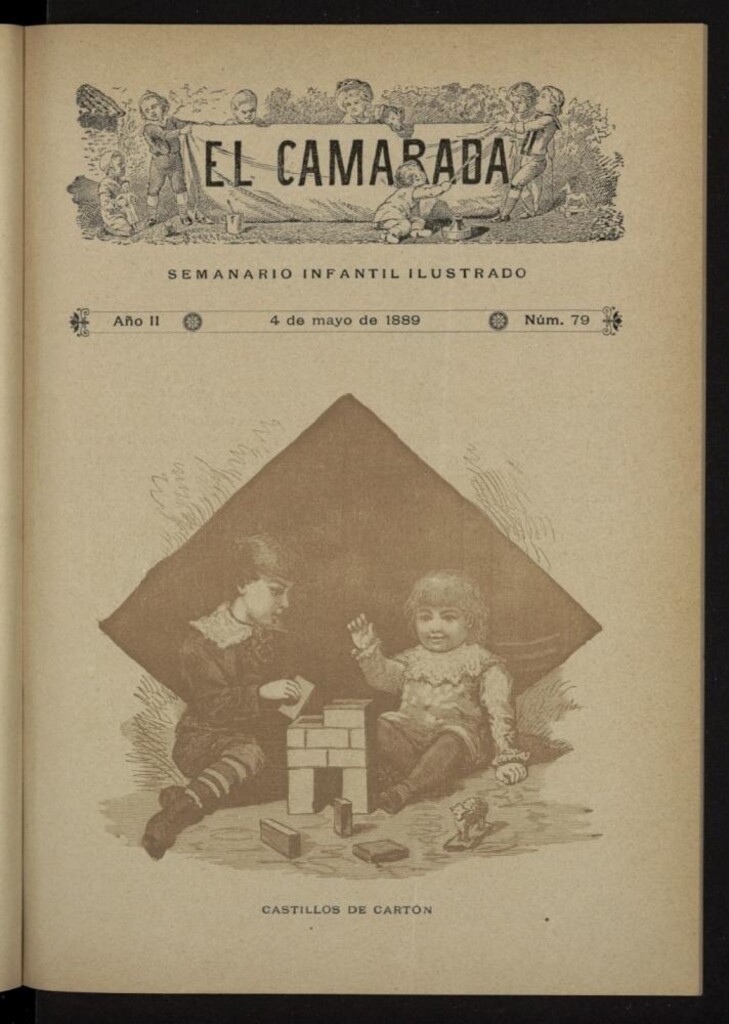 Miniatura de El Camarada : semanario infantil ilustrado del 4 de mayo de 1889, nº 79