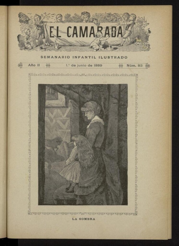 Miniatura de El Camarada : semanario infantil ilustrado del 1 de junio de 1889, nº 83
