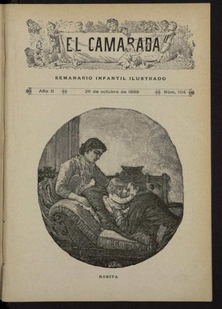 Miniatura de El Camarada : semanario infantil ilustrado del 26 de octubre de 1889, nº 104