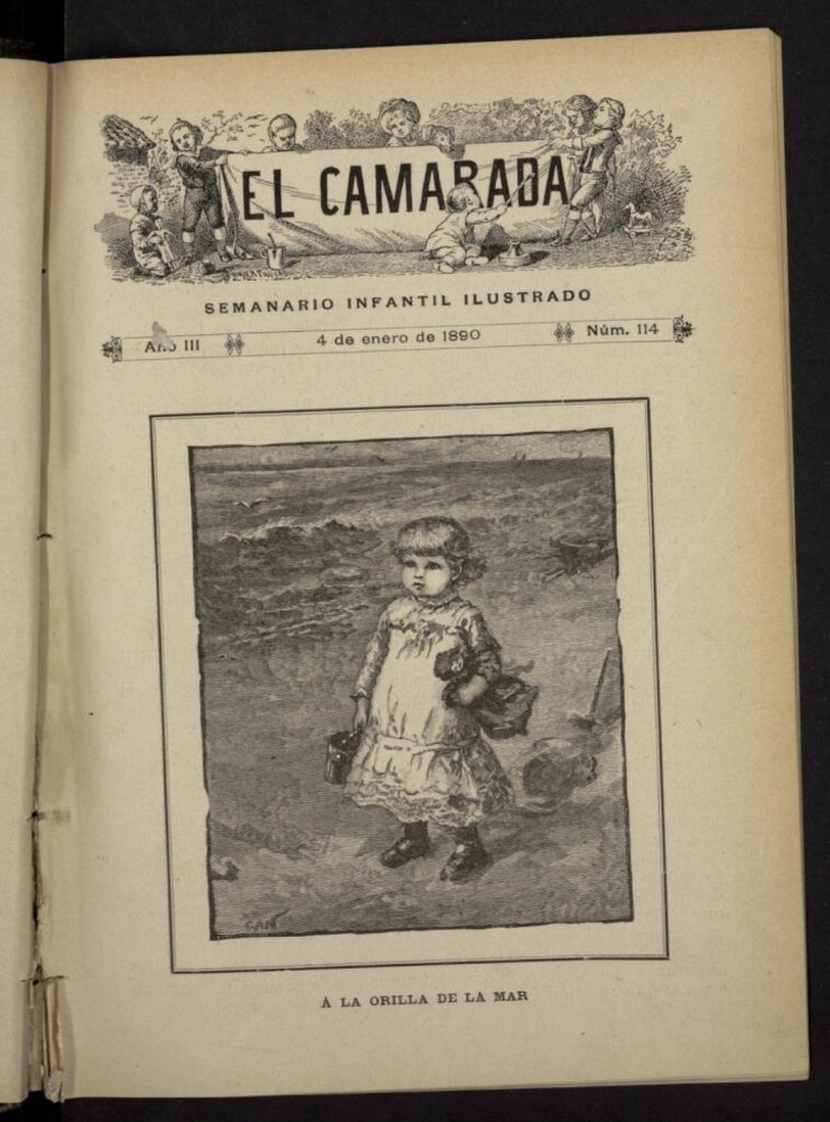 Miniatura de El Camarada : semanario infantil ilustrado del 4 de enero de 1890, nº 114