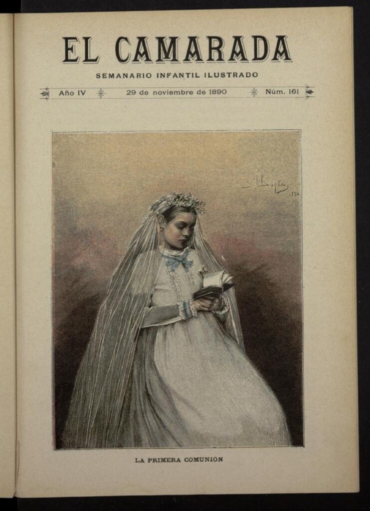 Miniatura de El Camarada : semanario infantil ilustrado del 29 de noviembre de 1890, nº 161