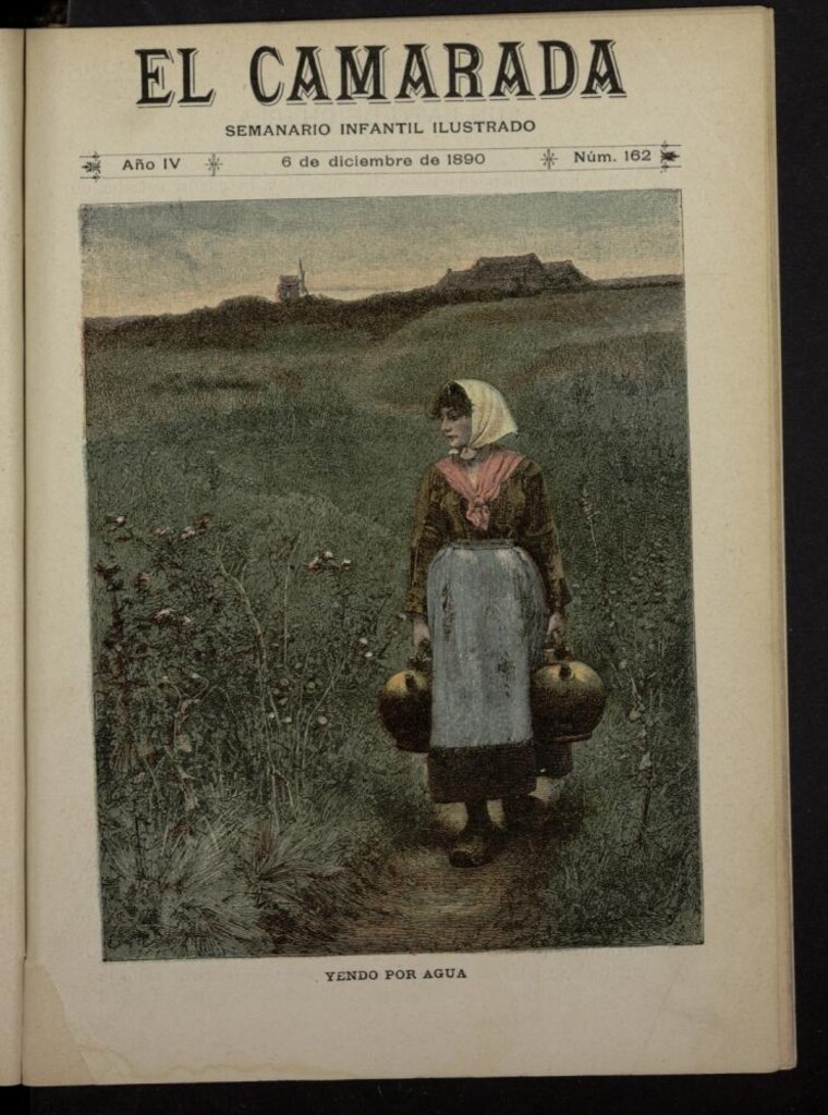 Miniatura de El Camarada : semanario infantil ilustrado del 6 de diciembre de 1890, nº 162
