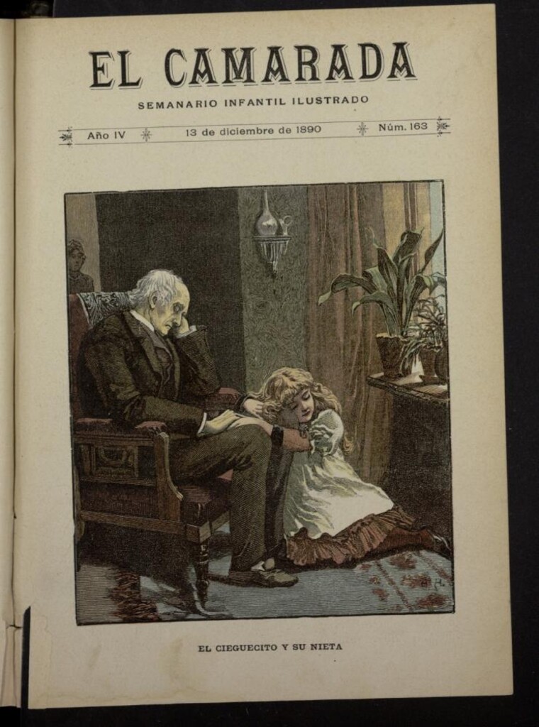 Miniatura de El Camarada : semanario infantil ilustrado del 13 de diciembre de 1890, nº 163