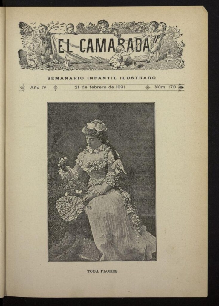 Miniatura de El Camarada : semanario infantil ilustrado del 21 de febrero de 1891, nº 173