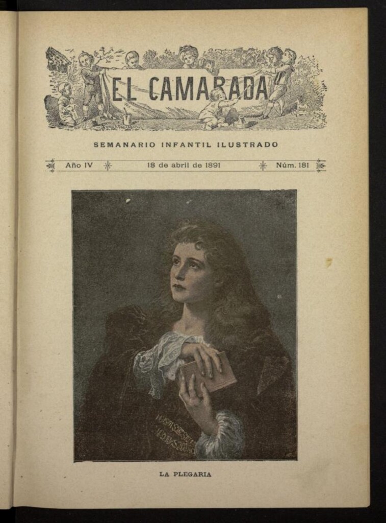 Miniatura de El Camarada : semanario infantil ilustrado del 18 de abril de 1891, nº 181