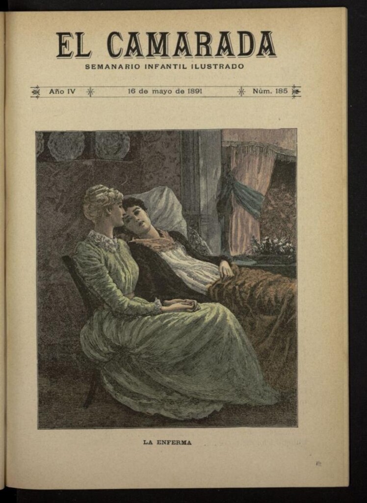 Miniatura de El Camarada : semanario infantil ilustrado del 16 de mayo de 1891, nº 185