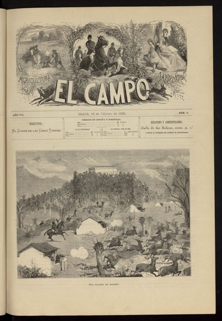 Miniatura de El Campo : agricultura, jardinería y sport del 16 de febrero de 1882, nº 6