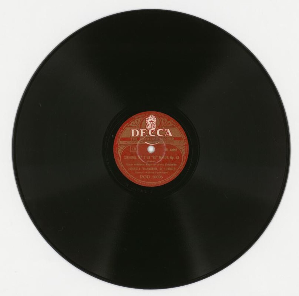 Miniatura de Sinfonía nº 2 en re mayor, op. 73. Disco 2. Cara B