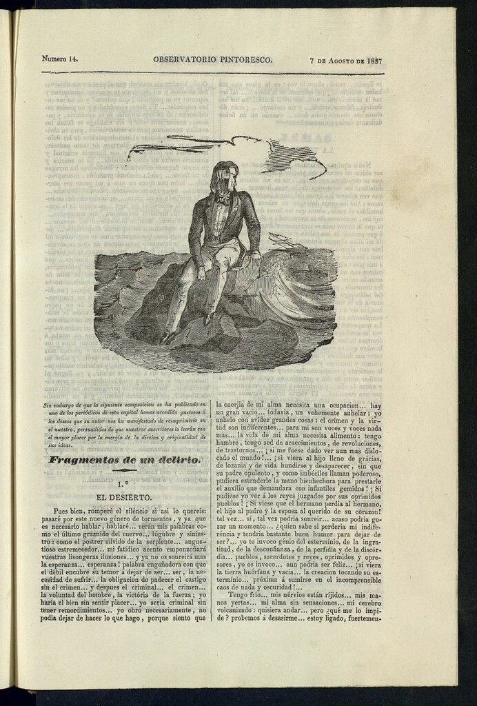 Miniatura de El Observatorio Pintoresco de 7 de agosto de 1837, nº 14
