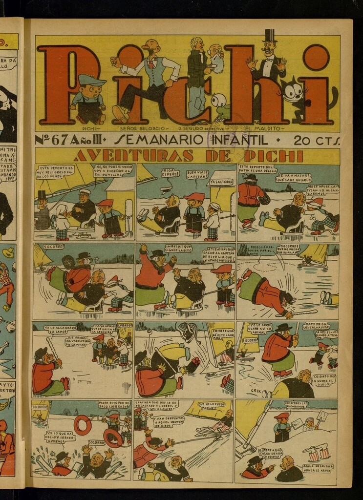 Miniatura de Pichi: semanario infantil del 10 de enero de 1932, nº 67