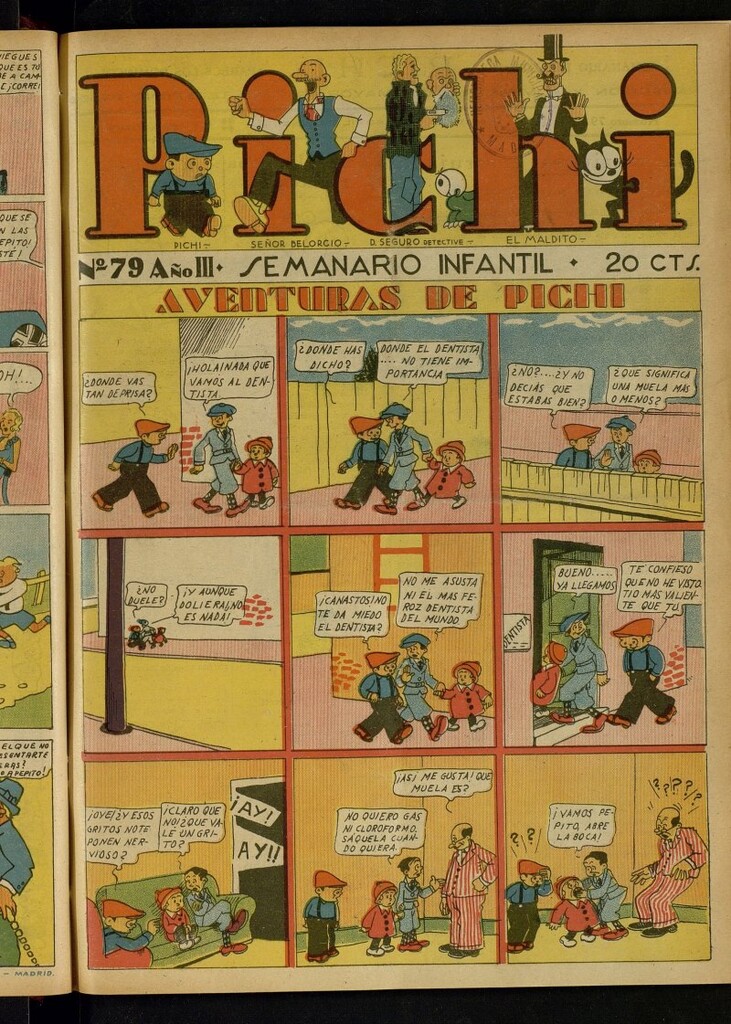Miniatura de Pichi: semanario infantil del 3 de abril de 1932, nº 79