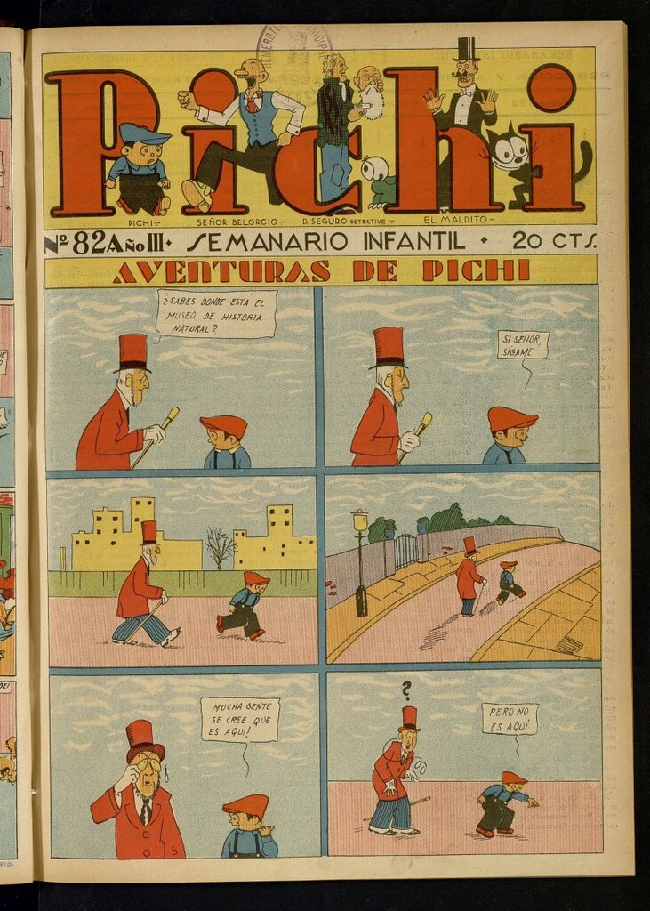 Miniatura de Pichi: semanario infantil del 24 de abril de 1932, nº 82