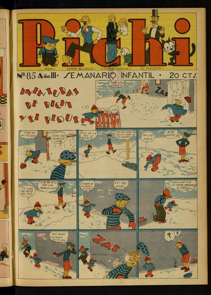 Miniatura de Pichi: semanario infantil del 15 de mayo de 1932, nº 85