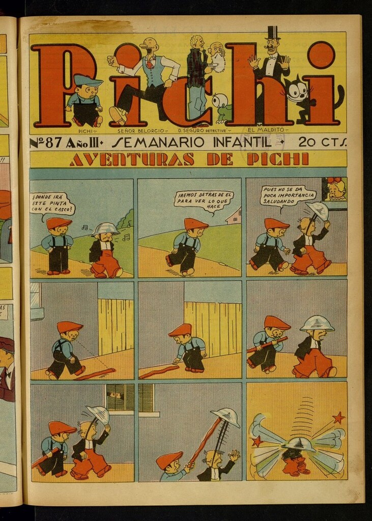 Miniatura de Pichi: semanario infantil del 29 de mayo de 1932, nº 87