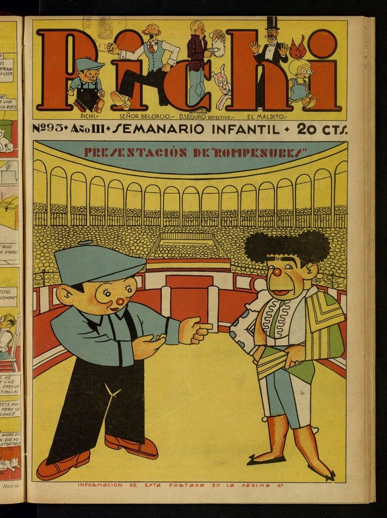 Miniatura de Pichi: semanario infantil del 10 de julio de 1932, nº 93