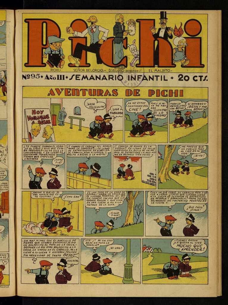 Miniatura de Pichi: semanario infantil del 24 de julio de 1932, nº 95