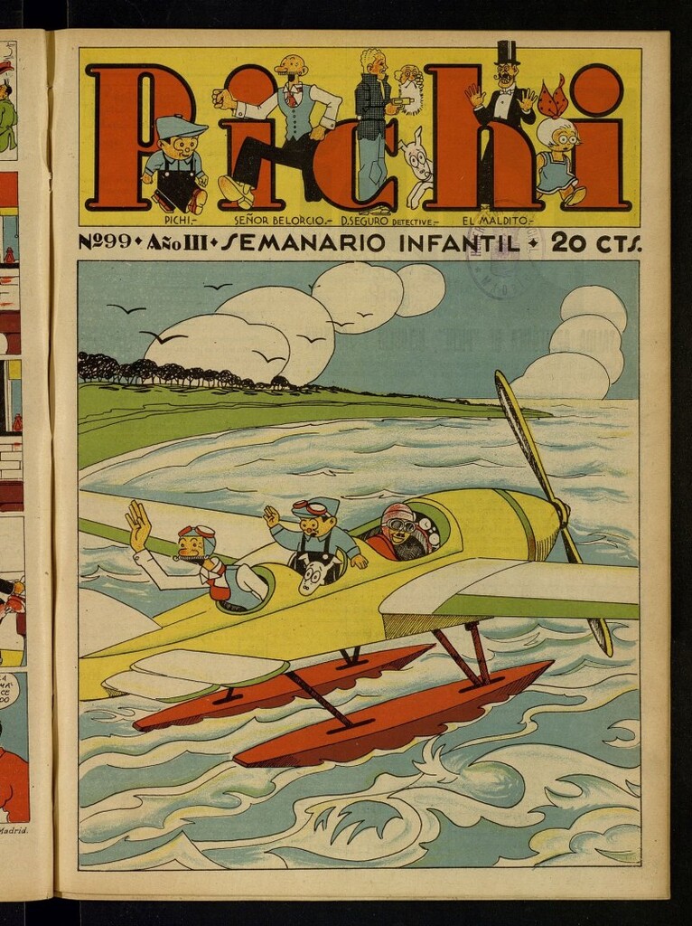 Miniatura de Pichi: semanario infantil del 21 de agosto de 1932, nº 99