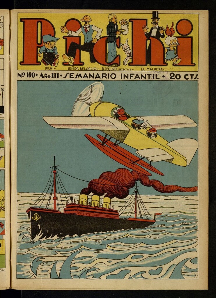 Miniatura de Pichi: semanario infantil del 28 de agosto de 1932, nº 100