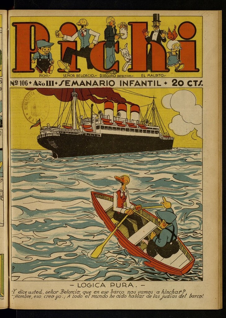 Miniatura de Pichi: semanario infantil del 9 de octubre de 1932, nº 106
