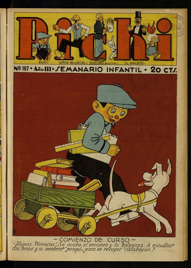 Miniatura de Pichi: semanario infantil del 16 de octubre de 1932, nº 107