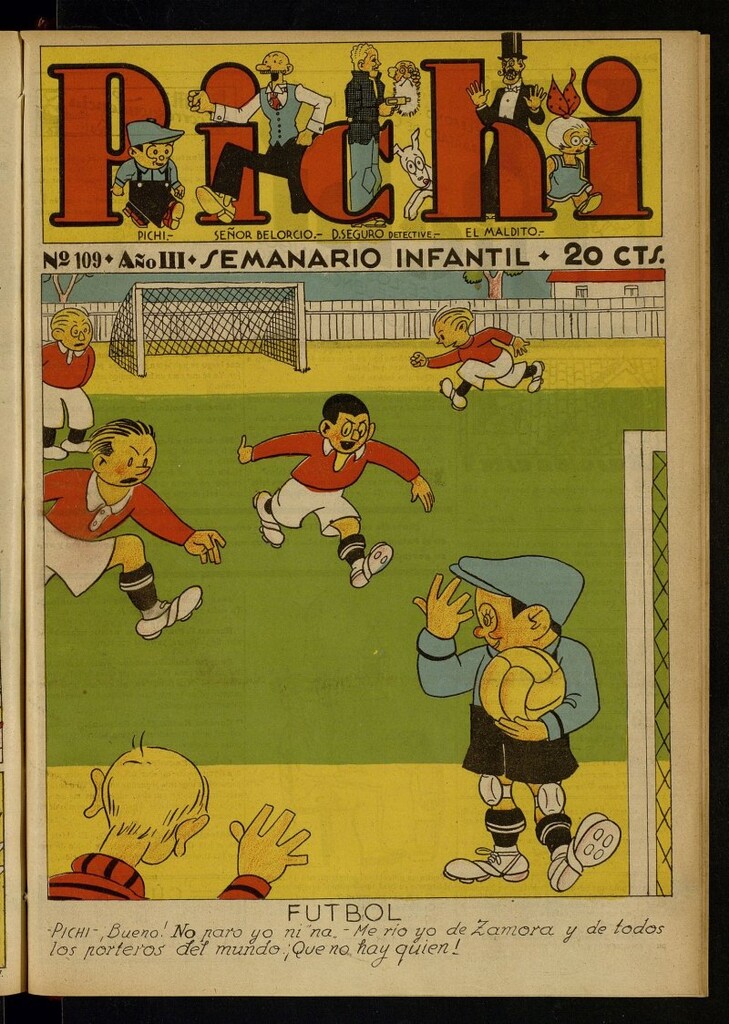 Miniatura de Pichi: semanario infantil del 30 de octubre de 1932, nº 109