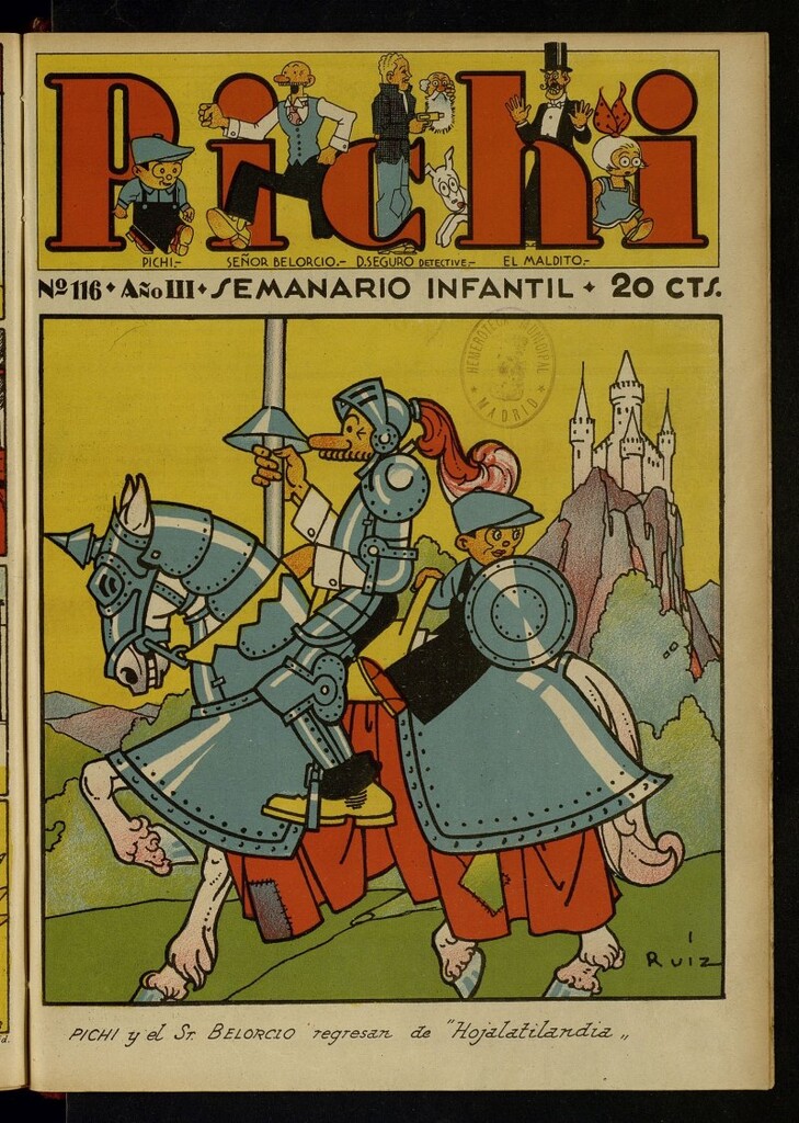 Miniatura de Pichi: semanario infantil del 18 de diciembre de 1932, nº 116