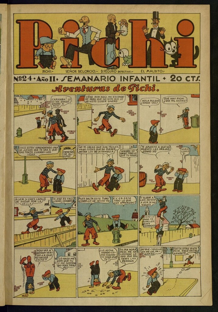 Miniatura de Pichi: semanario infantil del 15 de marzo de 1931, nº 24