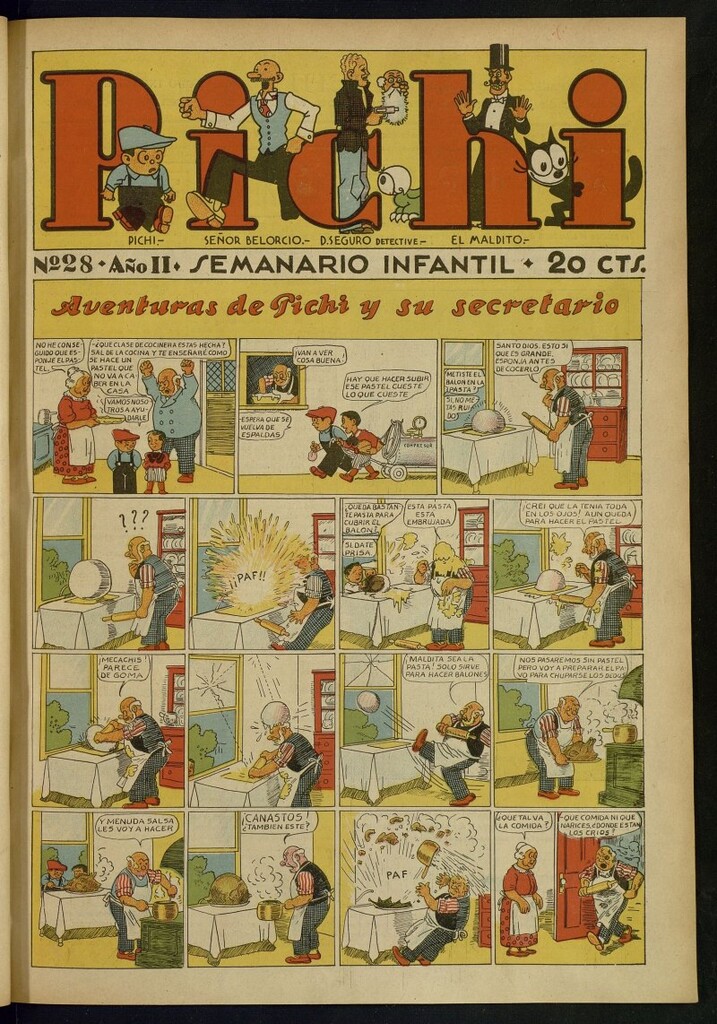Miniatura de Pichi: semanario infantil del 11 de abril de 1931, nº 28