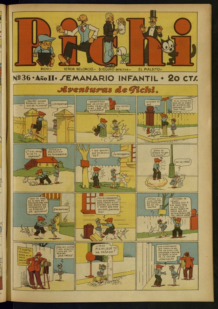 Miniatura de Pichi: semanario infantil del 6 de junio de 1931, nº 36