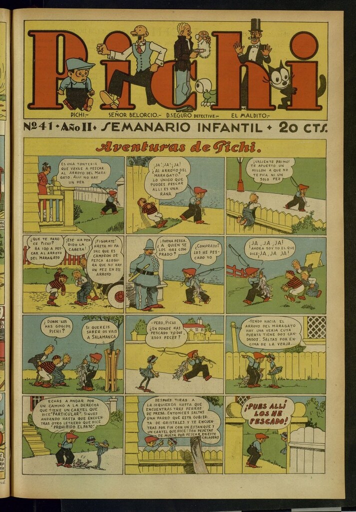 Miniatura de Pichi: semanario infantil del 11 de julio de 1931, nº 41