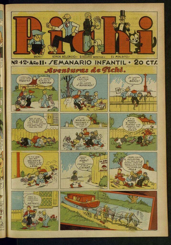 Miniatura de Pichi: semanario infantil del 18 de julio de 1931, nº 42