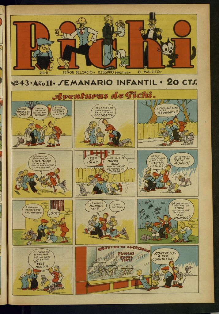 Miniatura de Pichi: semanario infantil del 25 de julio de 1931, nº 43