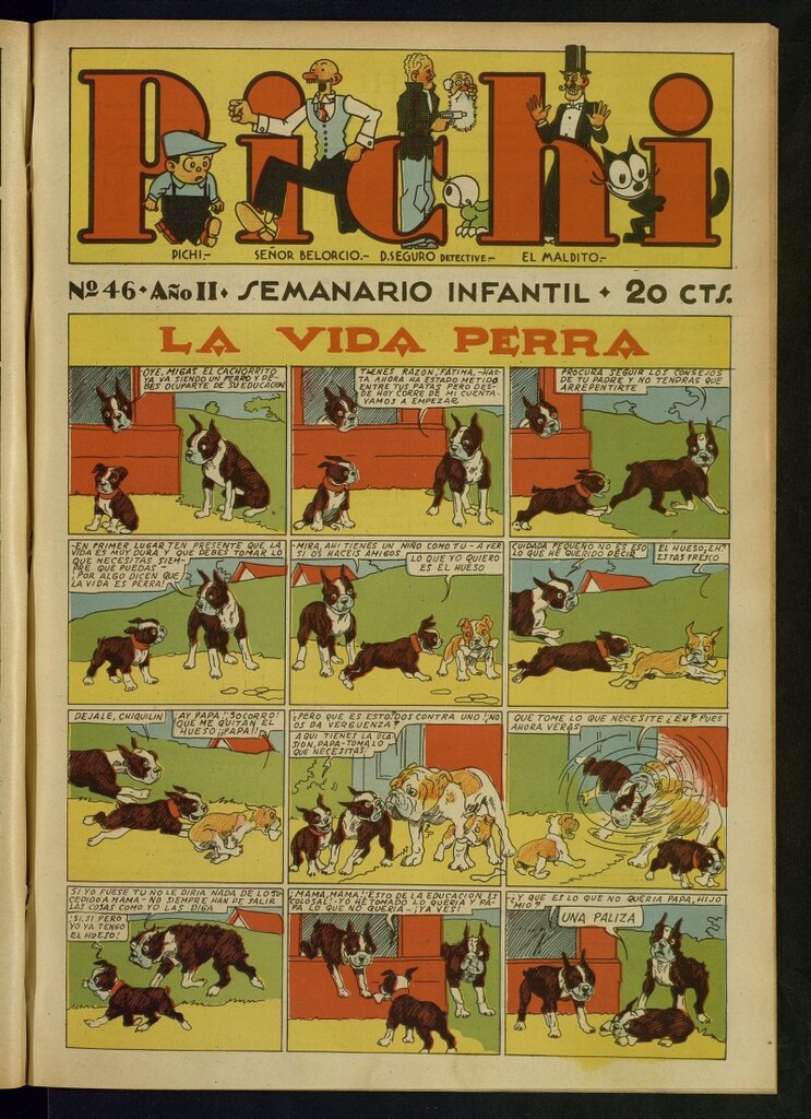 Miniatura de Pichi: semanario infantil del 15 de agosto de 1931, nº 46