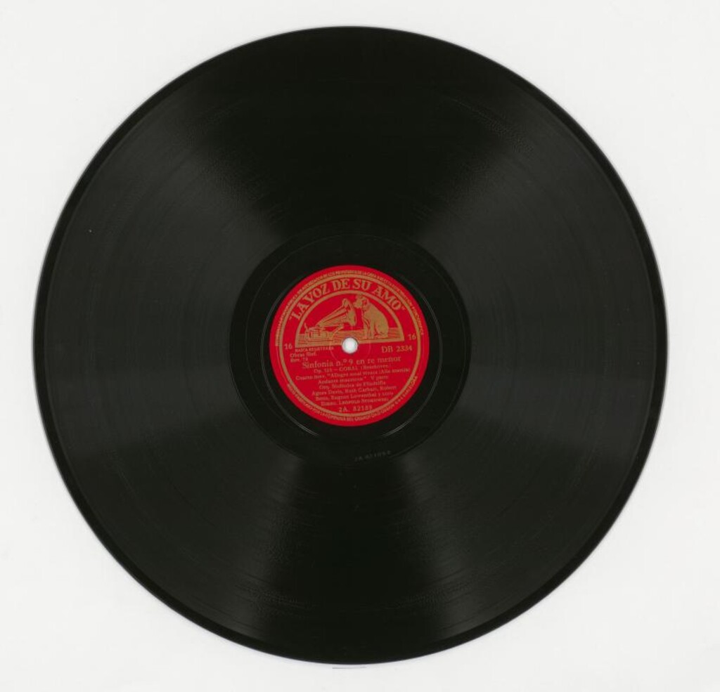 Miniatura de Sinfonía nº 9 en re menor, op. 125 : Coral. Disco 2, cara B