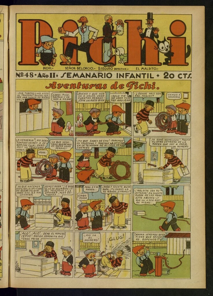 Miniatura de Pichi: semanario infantil del 29 de agosto de 1931, nº 48