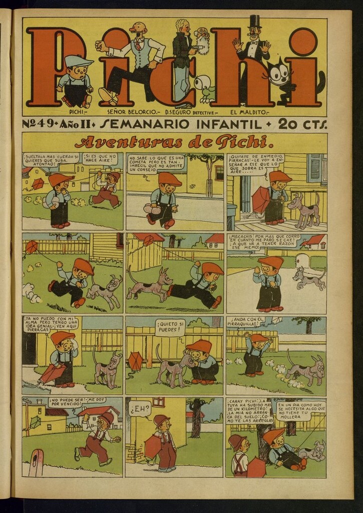 Miniatura de Pichi: semanario infantil del 5 de septiembre de 1931, nº 49