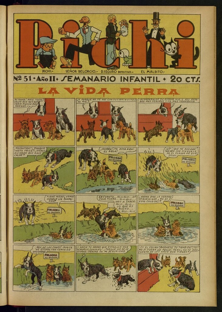 Miniatura de Pichi: semanario infantil del 19 de septiembre de 1931, nº 51