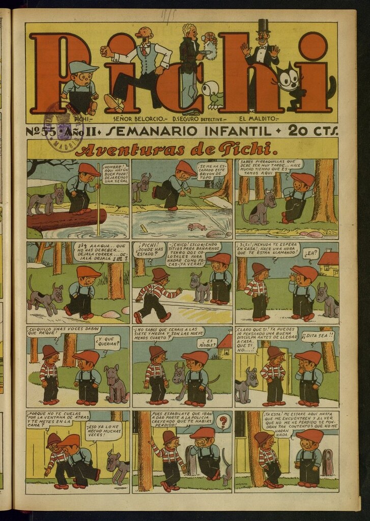 Miniatura de Pichi: semanario infantil del 17 de octubre de 1931, nº 55