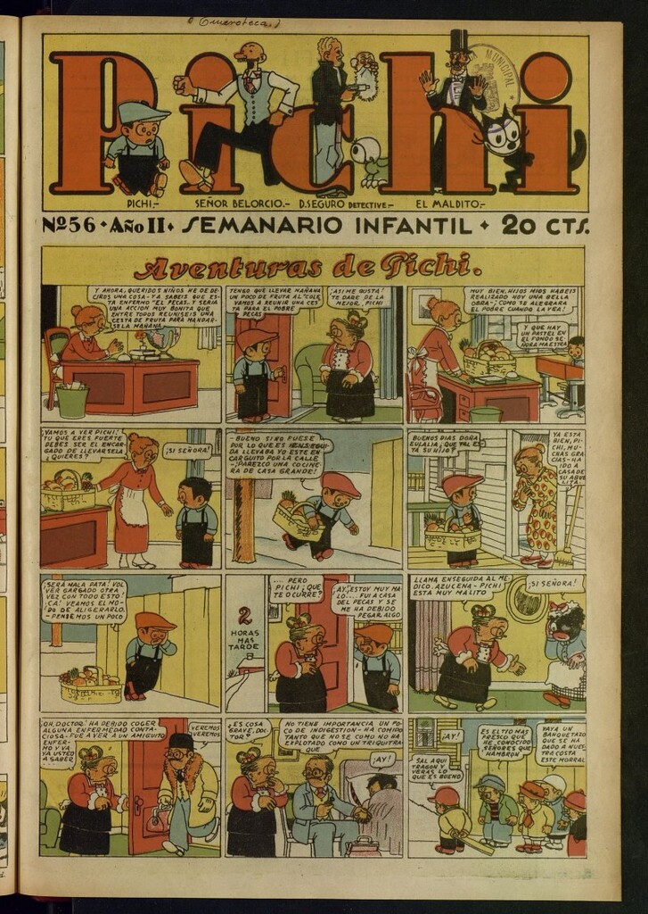 Miniatura de Pichi: semanario infantil del 24 de octubre de 1931, nº 56