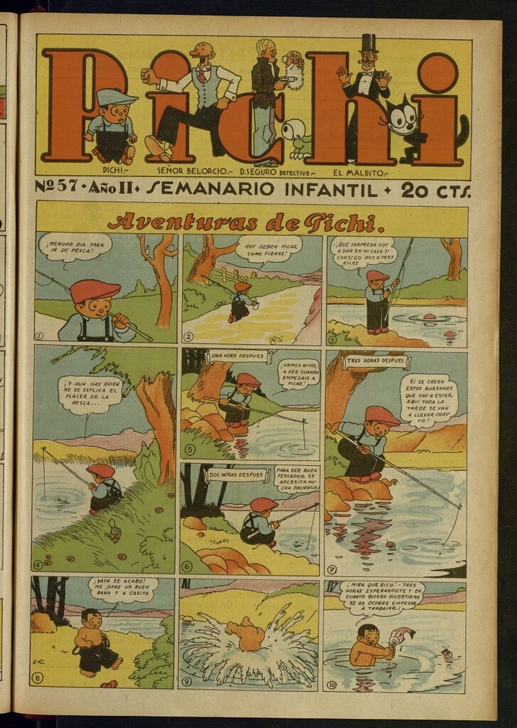 Miniatura de Pichi: semanario infantil del 31 de octubre de 1931, nº 57
