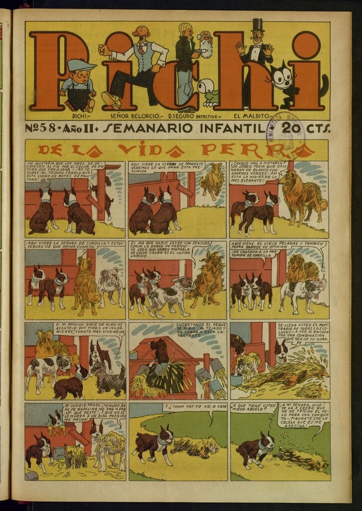Miniatura de Pichi: semanario infantil del 7 de noviembre de 1931, nº 58