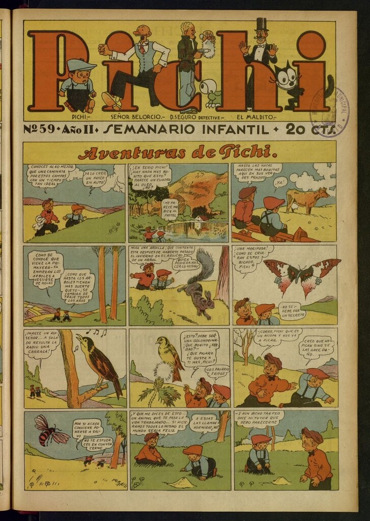 Miniatura de Pichi: semanario infantil del 15 de noviembre de 1931, nº 59