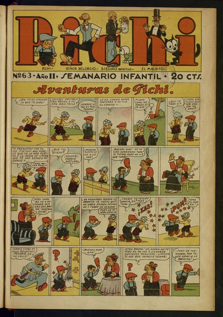 Miniatura de Pichi: semanario infantil del 13 de diciembre de 1931, nº 63