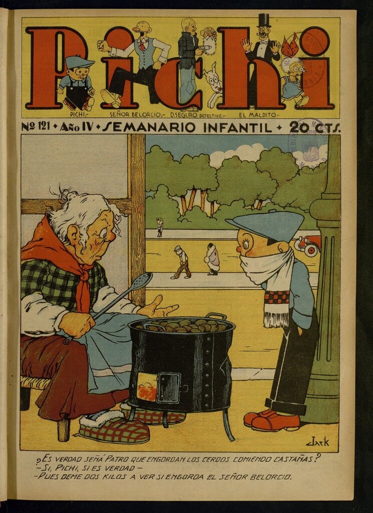 Miniatura de Pichi: semanario infantil del 29 de enero de 1933, nº 121