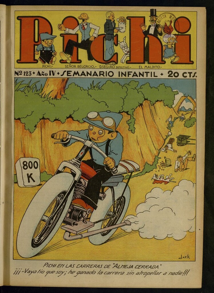 Miniatura de Pichi: semanario infantil del 12 de febrero de 1933, nº 123