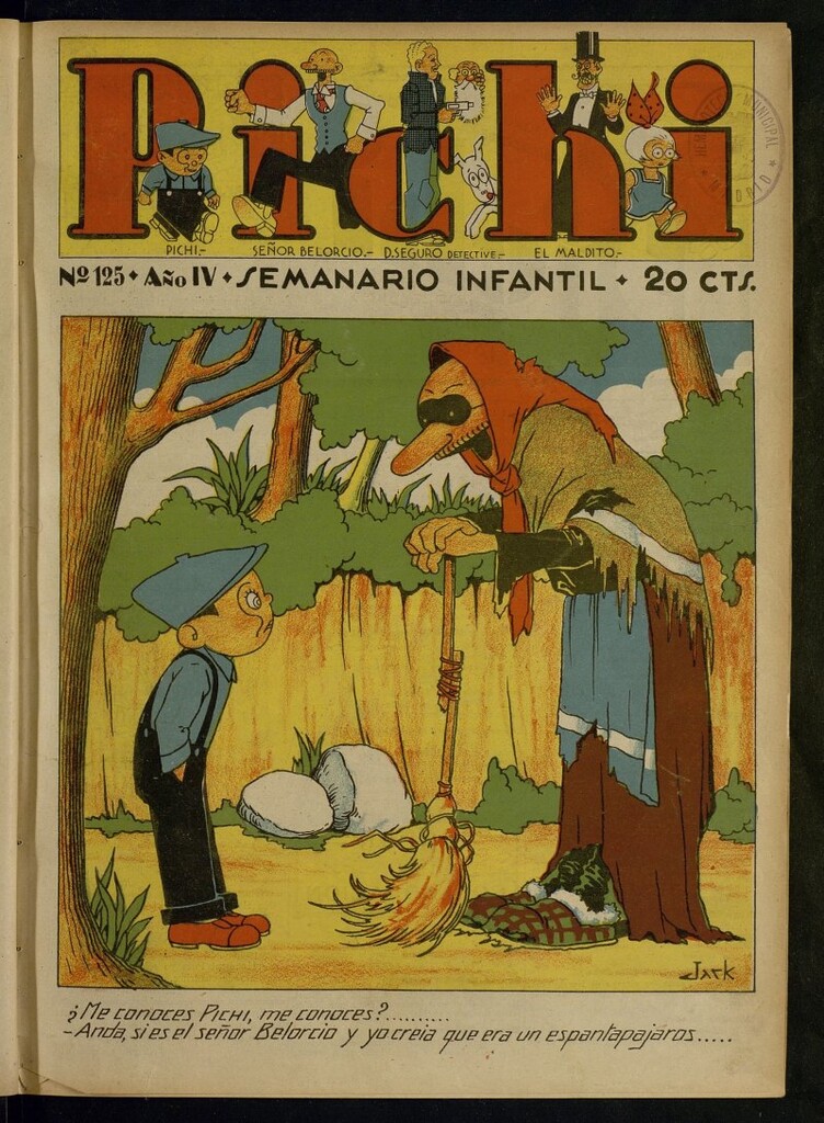 Miniatura de Pichi: semanario infantil del 26 de febrero de 1933, nº 125