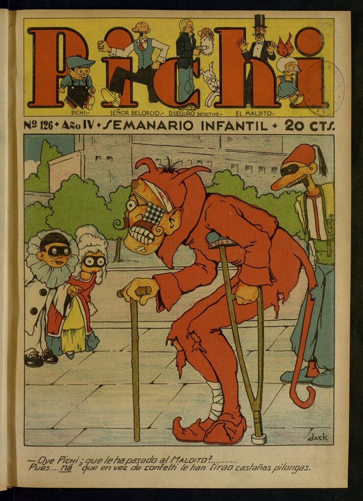 Miniatura de Pichi: semanario infantil del 5 de marzo de 1933, nº 126